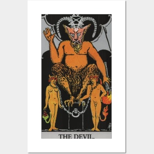 The Devil Tarot Card Posters and Art